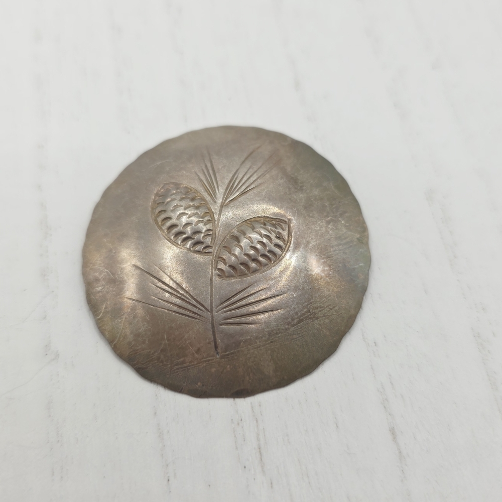 Vintage Stuart Nye Pine Cone Brooch